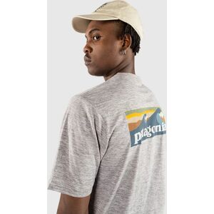 Patagonia Cap Cool Daily Graphic Waters Lycra harmaa