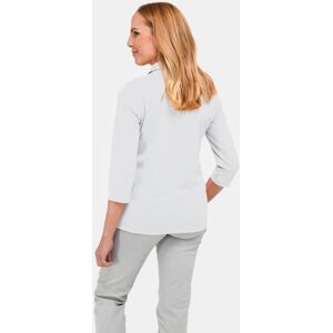 Goldner Fashion Mukava kauluksellinen neulospaita laadukasta mikromodaalia - weiß - Gr. 42  Damen