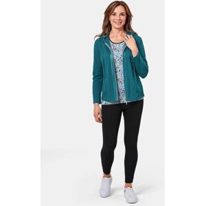 Goldner Fashion Mukava hupullinen vapaa-ajantakki - türkis - Gr. 23  Damen