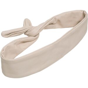 Corinne Leather Hairband Wire ─ Cream