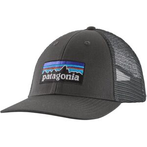 Patagonia P-6 LoPro Trucker Logolippis - Luomupuuvillaa  - Forge Grey - female