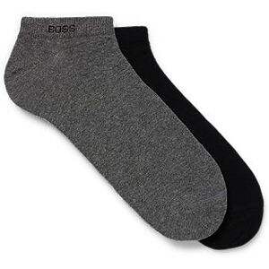 Boss Two-pack of ankle socks in a cotton blend