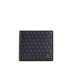 Boss Monogram folding wallet with Double B trim