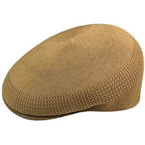 Kangol Headwear Men's Tropic Ventair 504 Flat Cap, Brown (Tan), X-Large (Manufacturer Size:XL)