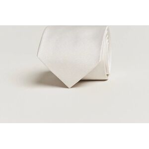 Amanda Christensen Plain Classic Tie 8 cm White - Harmaa - Size: S M L XL - Gender: men