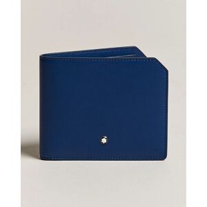 Montblanc Meisterstück Selection Soft Wallet 6cc Cobalt Blue - Valkoinen - Size: One size - Gender: men