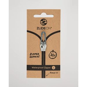 ZlideOn Waterproof Zipper Silver L - Musta,Musta - Size: One size - Gender: men