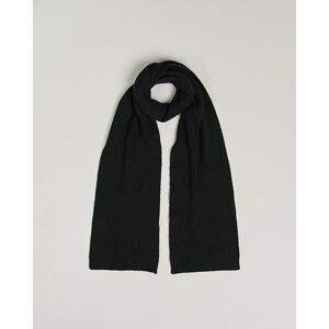 Le Bonnet Lambswool/Caregora Scarf Onyx - Size: One size - Gender: men