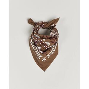 Snow Peak OG Cotton Nordic Bandana Brown - Sininen - Size: S M L XL XXL - Gender: men