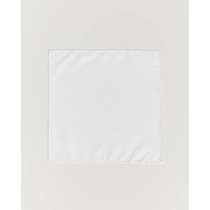 Eton Signature Twill Pocket Square White - Size: One size - Gender: men