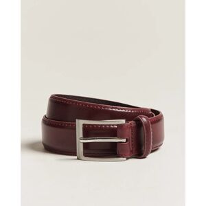 Loake 1880 Philip Leather Belt Burgundy - Sininen - Size: S M L XL XXL - Gender: men