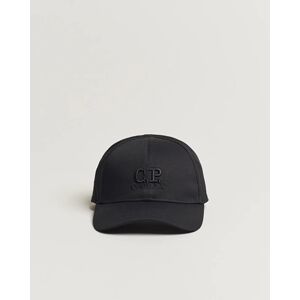 C.P. Company Cotton Gabardine Cap Black - Musta - Size: 48 50 52 - Gender: men