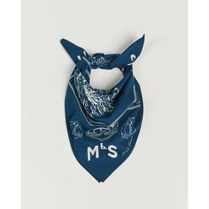 Merz b. Schwanen Cotton Bandana Ink Blue - Musta - Size: US7,5-EU40 2/3 US8,5-EU42 US9-EU42 2/3 US9,5-EU43 1/3 US10-EU44 US10,5-EU44 2/3 US11-EU45 1/3 - Gender: men