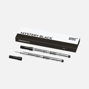 Montblanc Rollerball täyte, Fine Mystery Black / 2kpl MB128230