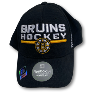 Reebok NHL Boston Bruins Locker Room FlexFit -lippis