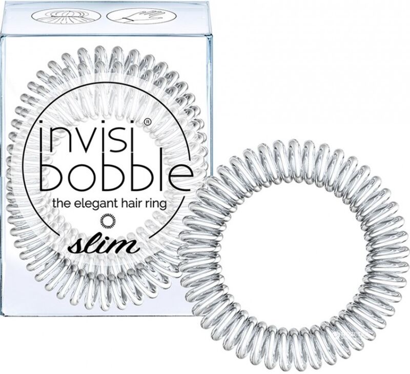 Invisibobble Slim Chrome Sweet Chrome 3 kpl Hiuslenkki