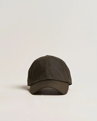 Barbour Wax Sports Hat Olive