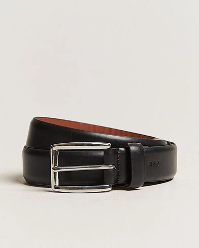 Ralph Lauren Cowhide Belt 3 cm Black
