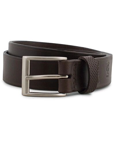 Tärnsjö Garveri Leather Belt 3cm Dark Brown