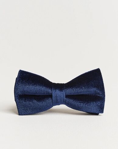 Amanda Christensen Velvet Pre Tie Navy