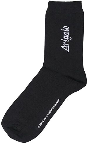 Axel Arigato Script Logo Socks Black