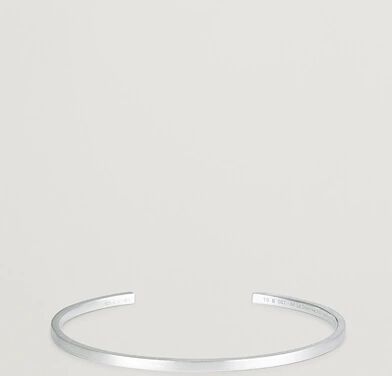 LE GRAMME Ribbon Bracelet Brushed  Sterling Silver 7g