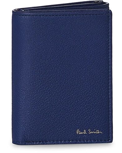 Paul Smith Trifold Piping Wallet Blue