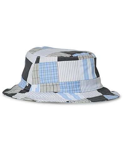 Thom Browne Bucket Hat Grey Patchwork