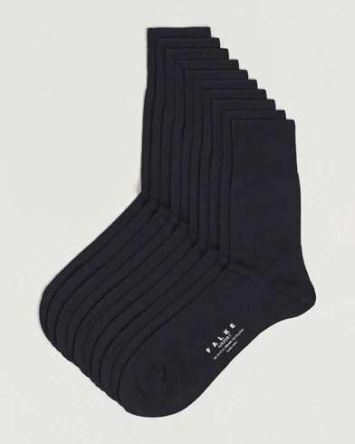 Falke 10-Pack Airport Socks Dark Navy