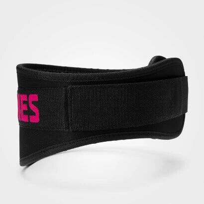 Better Bodies Womens Gym Belt, Black/pink, S