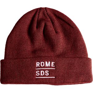 ROME STACKED BEANIE BURGUNDY One Size