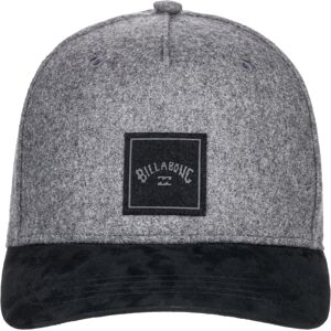 BILLABONG STACKED SNAPBACK HAT GREY HEATHER One Size
