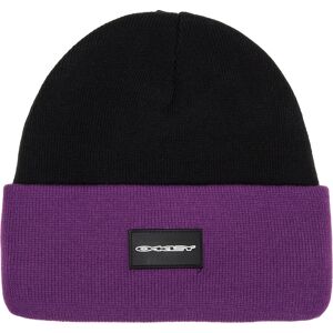 OAKLEY TC STRETCH LOGO BEANIE BLACKOUT ULTRA PURPLE One Size