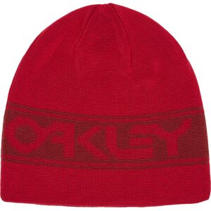 OAKLEY TNP REVERSIBLE BEANIE RED LINE IRON RED One Size - Publicité