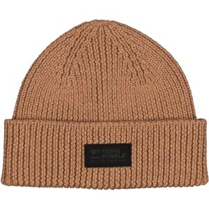 MONS ROYALE FISHERMAN MERINO BEANIE TOFFEE MARL One Size