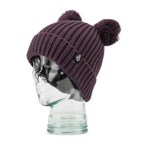 VOLCOM SHREDDY TEDDY BEANIE YOUTH BLACKBERRY One Size