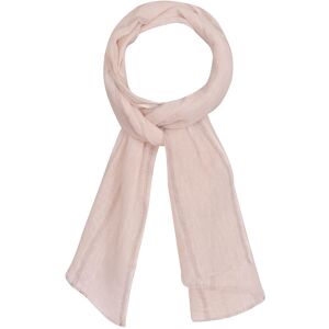 LES POULETTES BIJOUX Echarpe 100% Lin Rayures Lurex - Rose