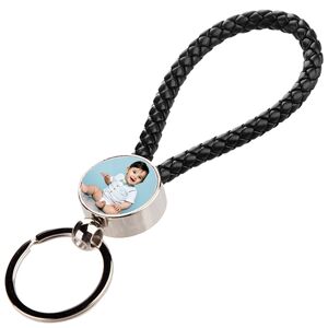 Ocadeau Porte clef corde noir