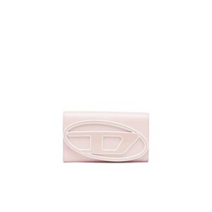 Diesel - Portefeuille porte-monnaie en cuir pastel - Bijoux et Gadgets - Femme - Rose UNI - Publicité