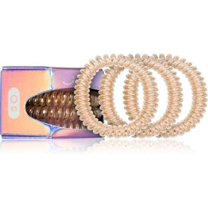 invisibobble Slim Premium élastiques à cheveux Bronze Me Pretty 3 pcs