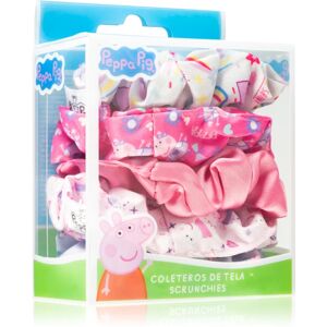 Peppa Pig Scrunchies élastiques à cheveux pour enfant 5 pcs