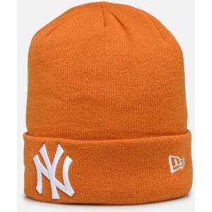 League Ess Cuff Beanie par New Era Orange T.U Accessoires - Publicité