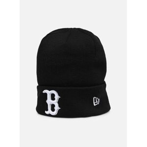 Bonnet Cuff Beanie - Boston Red Sox par New Era Noir T.U Accessoires - Publicité