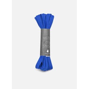 Lacets Plat 120 cm par Famaco Bleu T.U Accessoires - Publicité