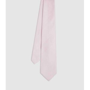 Cravate basique en soie rose MARTINE TU - Izac - Publicité
