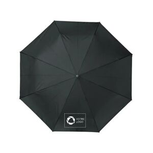 VistaPrint Parapluie à ouverture/fermeture automatiques 21 pouces en PET recyclé Bo d'Avenue™ - Publicité