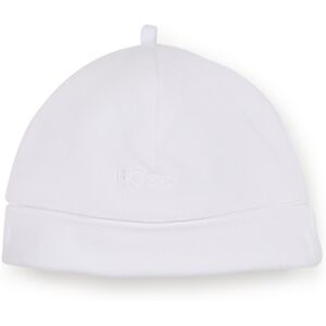 Boss Bonnet de naissance brodé UNISEXE 44 Blanc - Publicité