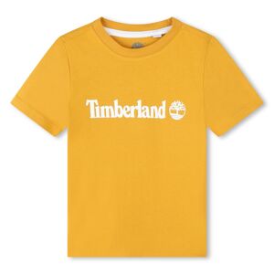 TIMBERLAND T-shirt avec imprimé logo GARCON 12A Jaune - Publicité