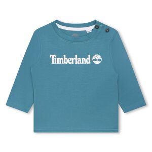 TIMBERLAND T-shirt avec logo imprimé GARCON 18M Bleu - Publicité