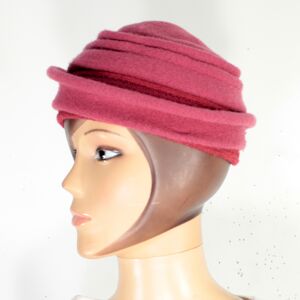 Chapeau Femme Rose Framboise TOUT EN TETE  Rose - Publicité